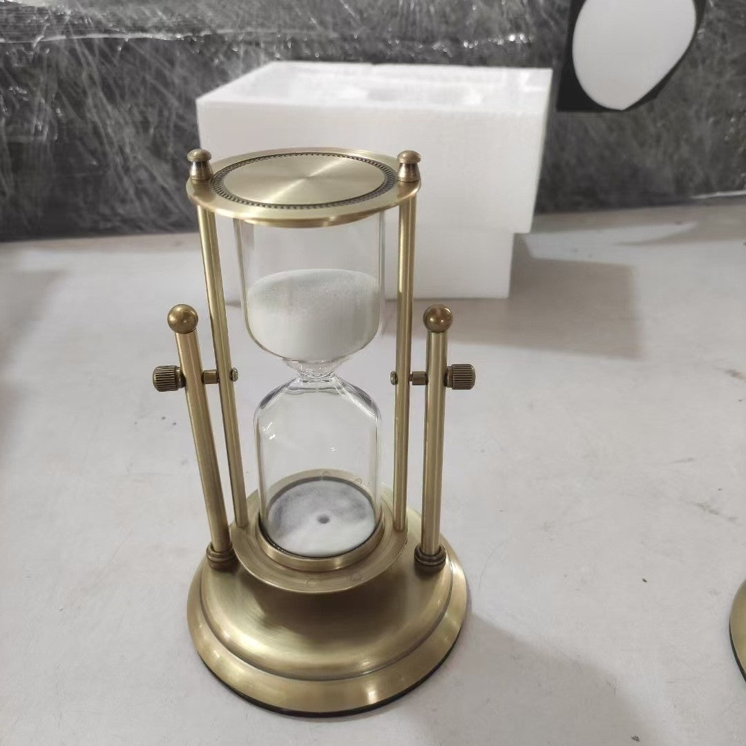 Creative Wooden Hourglass Timer 15 Minutes Room Decoration